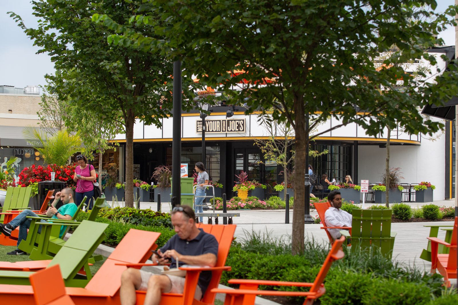 Suburban Square shopping district in Philadelphia
